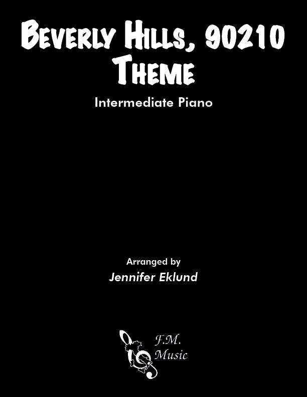 Beverly Hills 90210 Theme (Intermediate Piano) By John E. Davis - F.M
